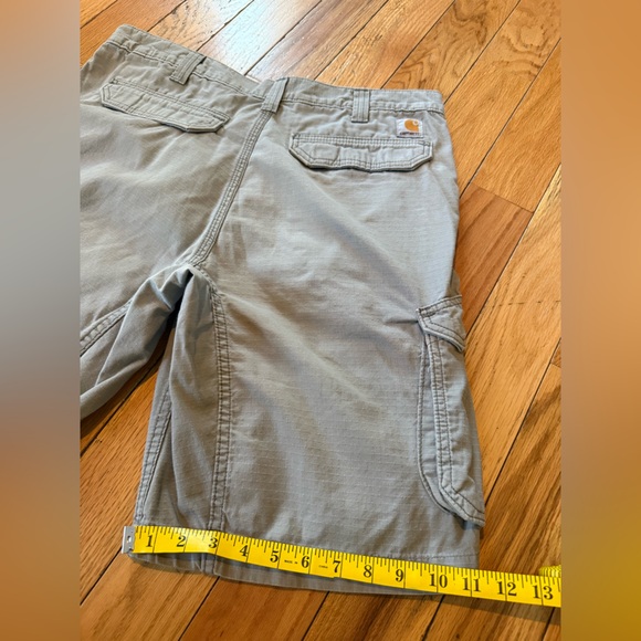 Carhartt Force Cargo Shorts Classic Light Grey Relaxed Fit Men’s Size 36 - Picture 2 of 14